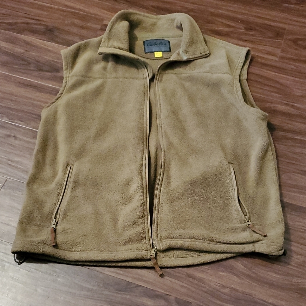 Cabela's Men's Brown Fleece Vest